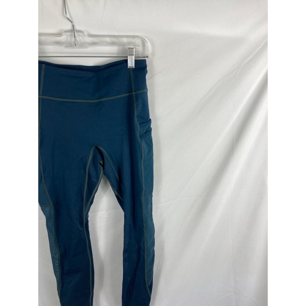 Fabletics Motion365 Teal Side Pocket Leggings Siz… - image 2